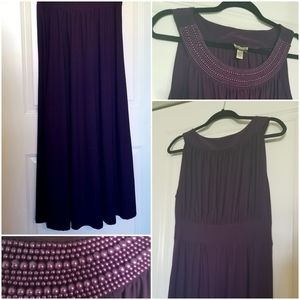 Haani Burgundy Elegant Dress